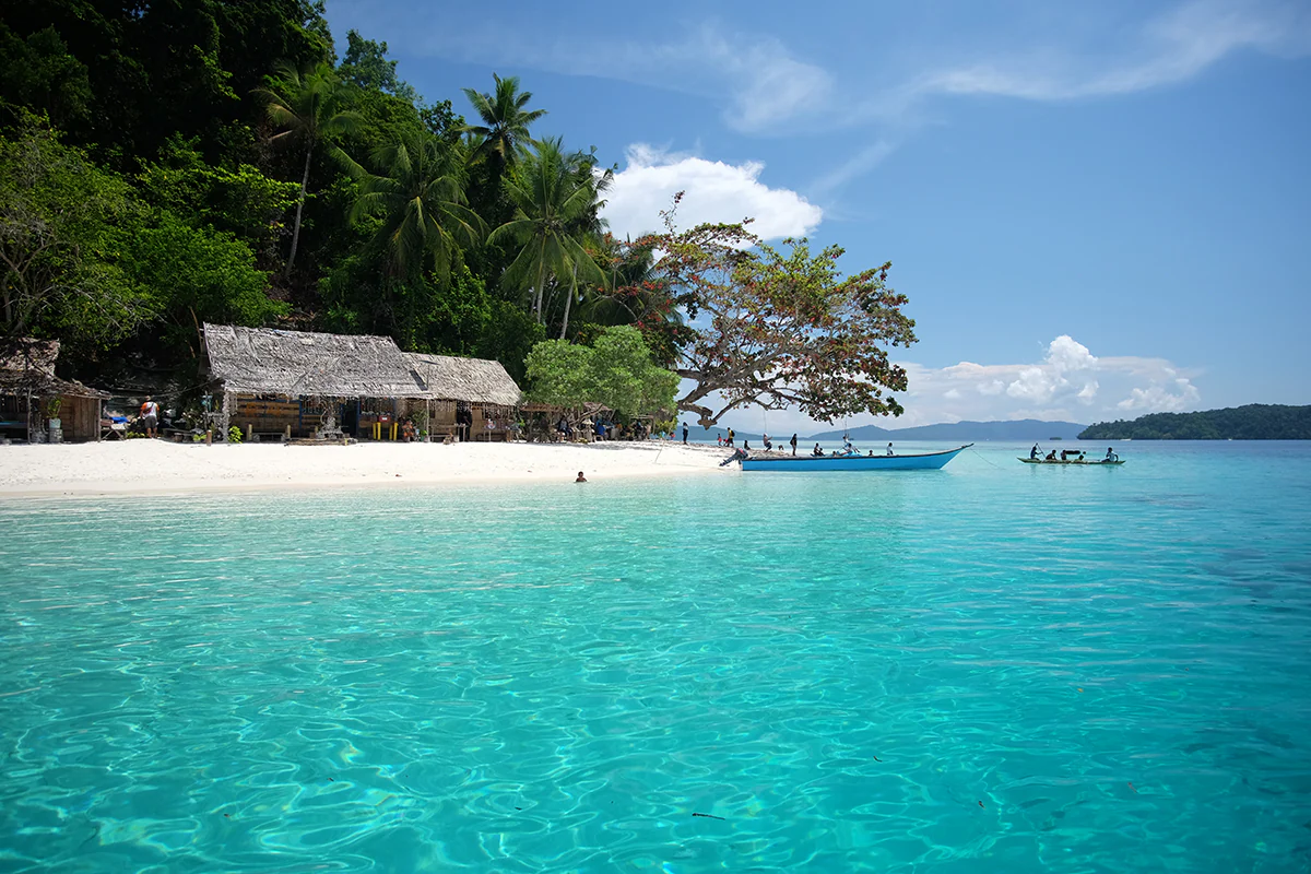 Friwen Beach, Raja Ampat, Papua, Indonesien