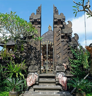 Res till Bali, Desa Penglipuran, Indonesien