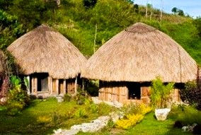 Honai, Papua, Indonesien