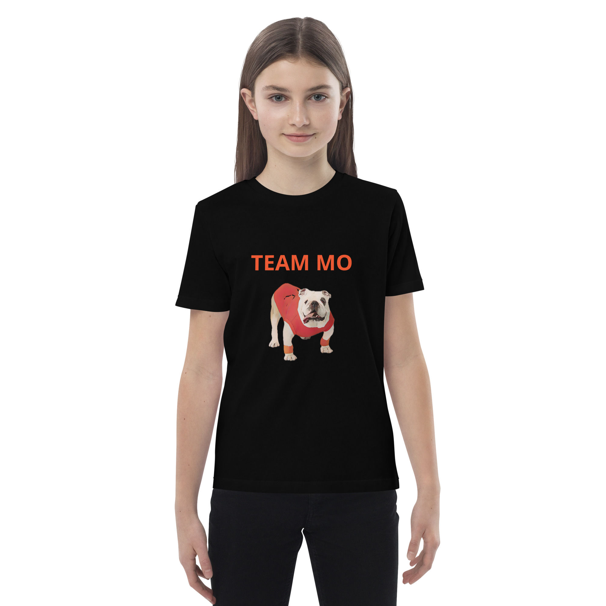 TEAM MO for KIDS! Organic cotton kids t-shirt