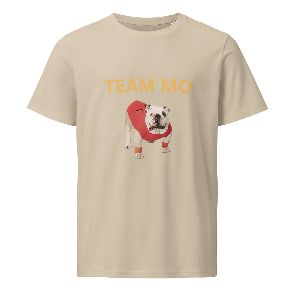 Thumbnail: SUPPORT MO! Unisex organic mid-light t-shirt
