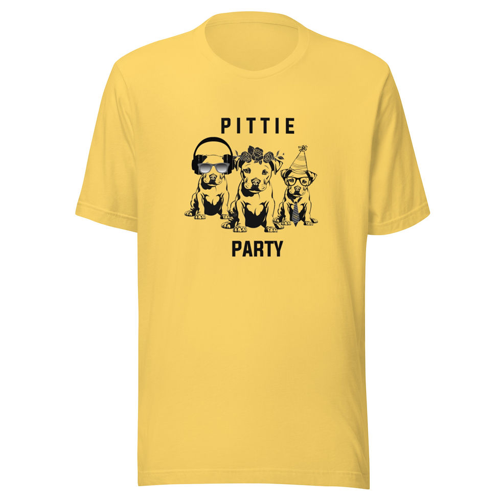 Thumbnail: Pittie Party Unisex tee