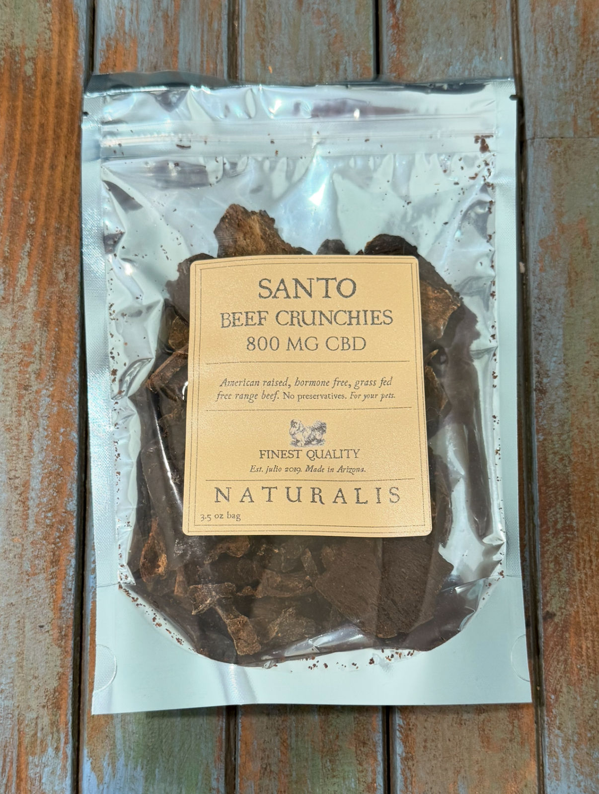 SANTO 800 mg CBD Beef Crunchies