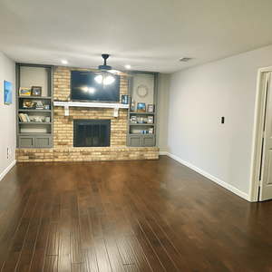New Floors for a Cozy Living Room