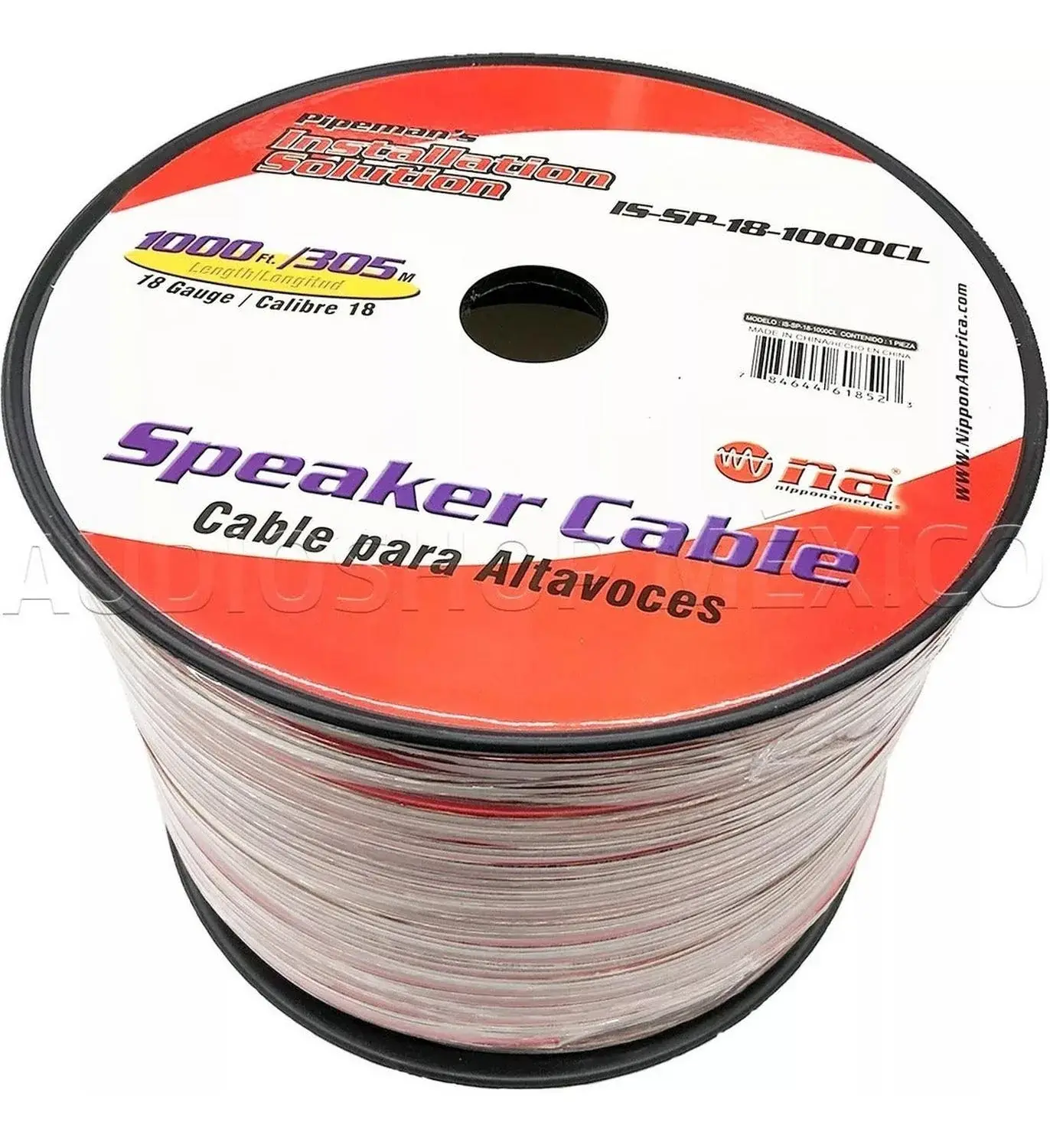 18GA Clear Speaker Cable