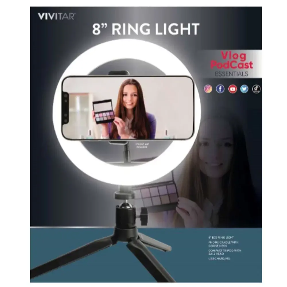 8" Ring Light
