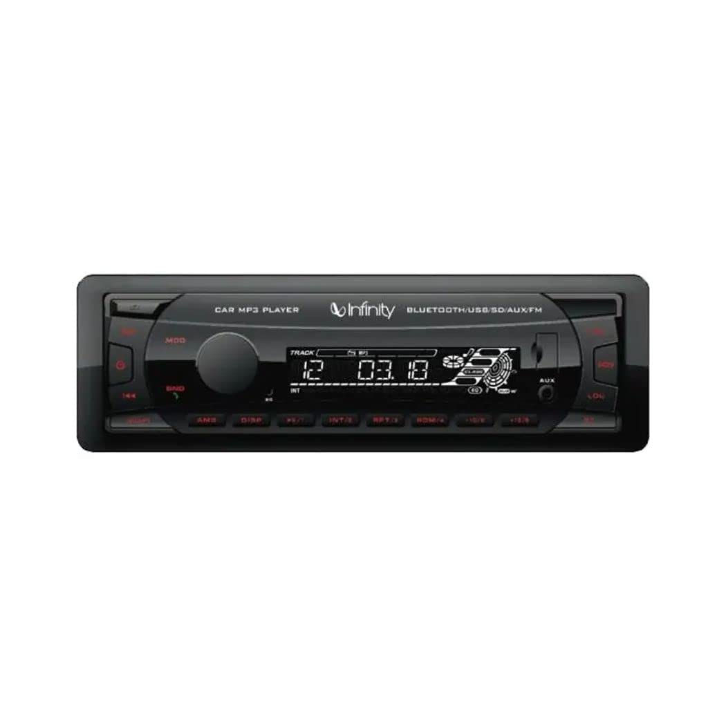 Single DIN Bluetooth USB/AUX SD FM Radio MP3 Player Digital Media Car Receiver
