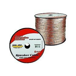 12GA Clear Speaker Cable