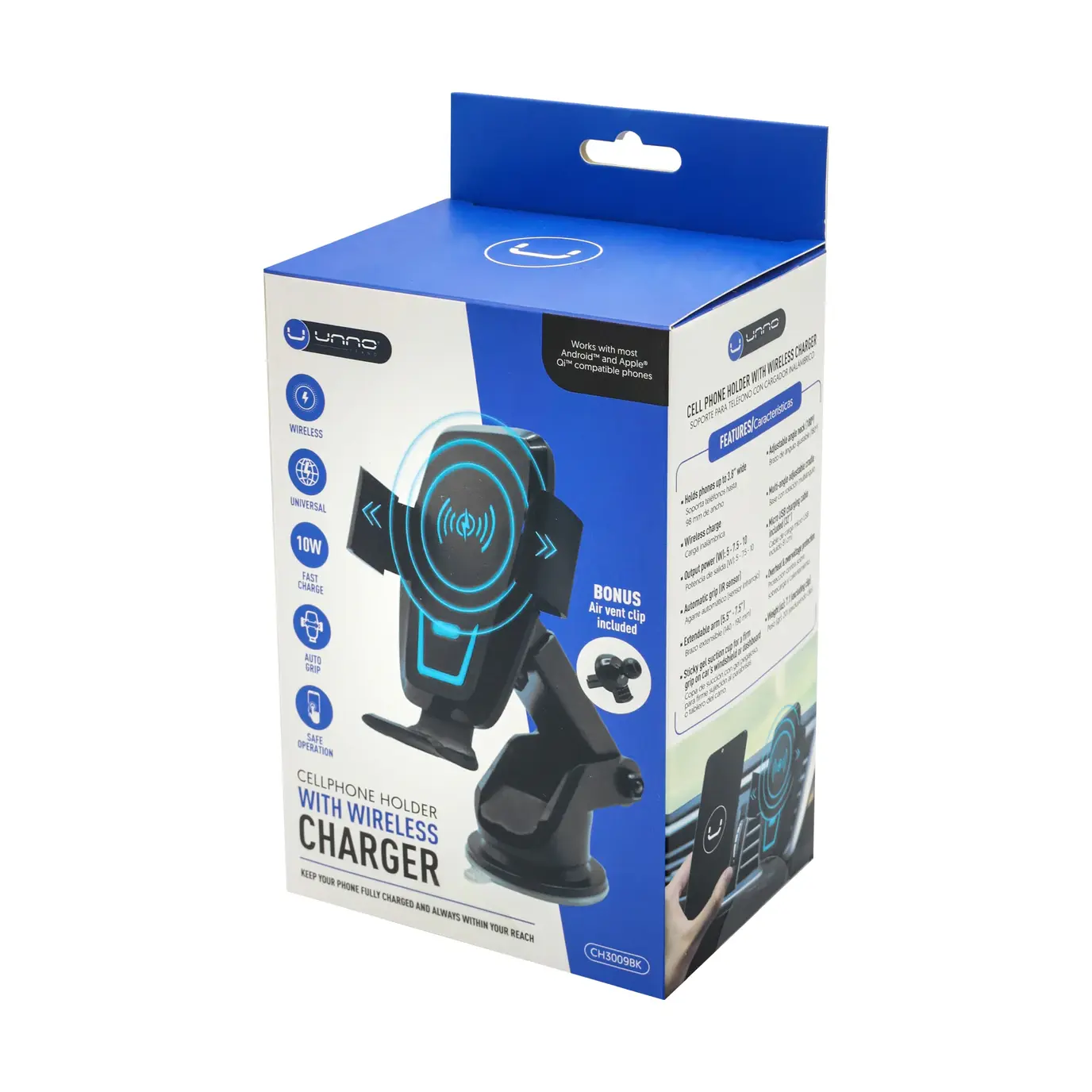 Cellphone Holder with Wireless Charger