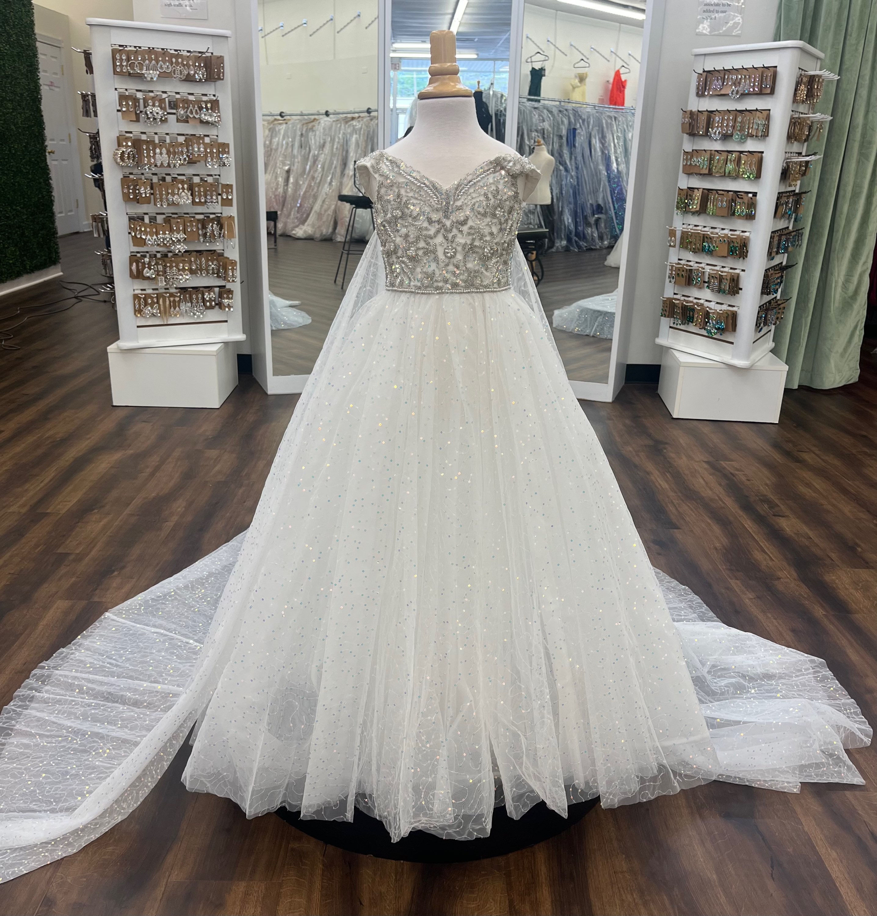 Sherri Hill K55433 Ivory