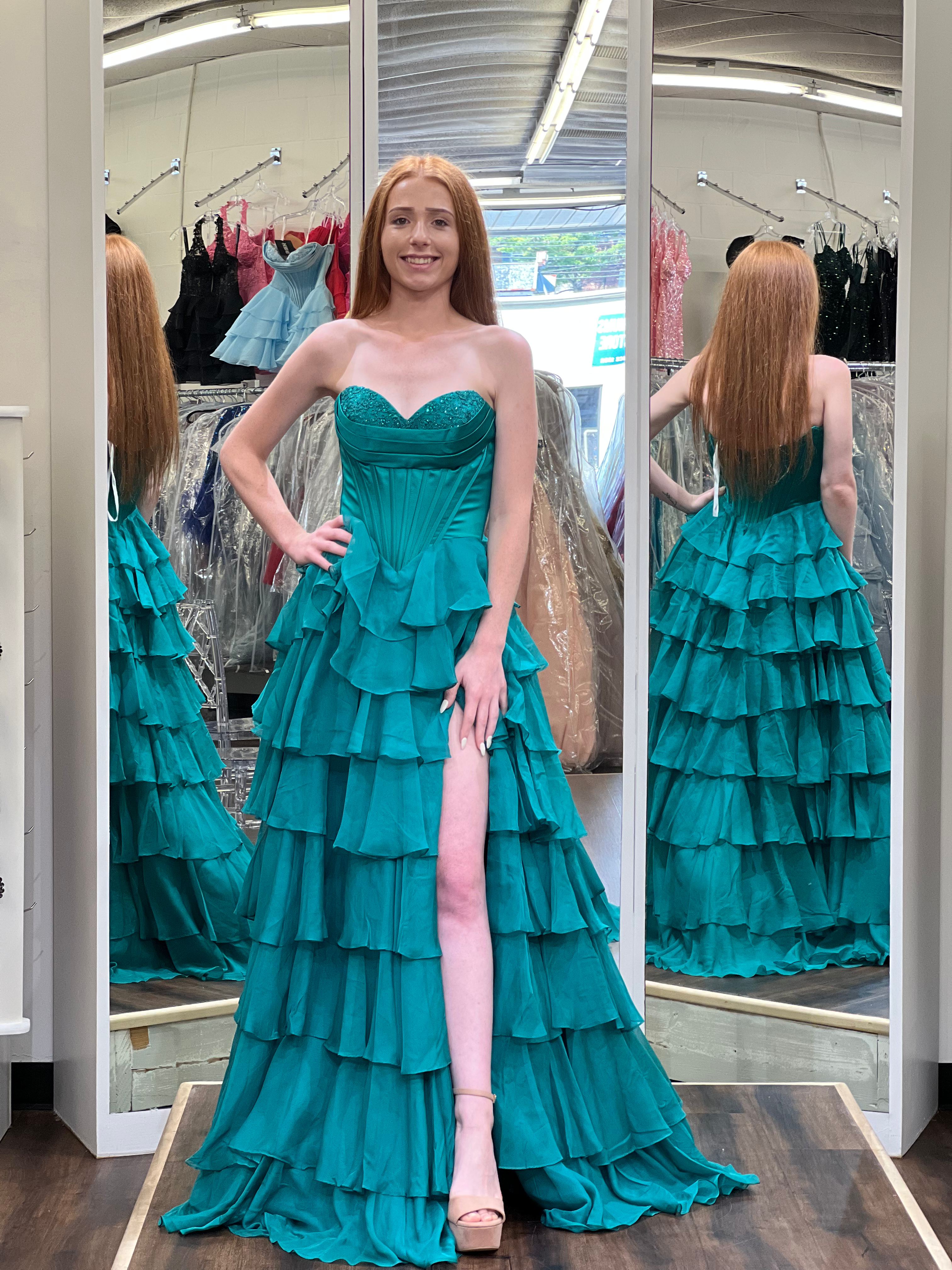 Jovani 42935A Green