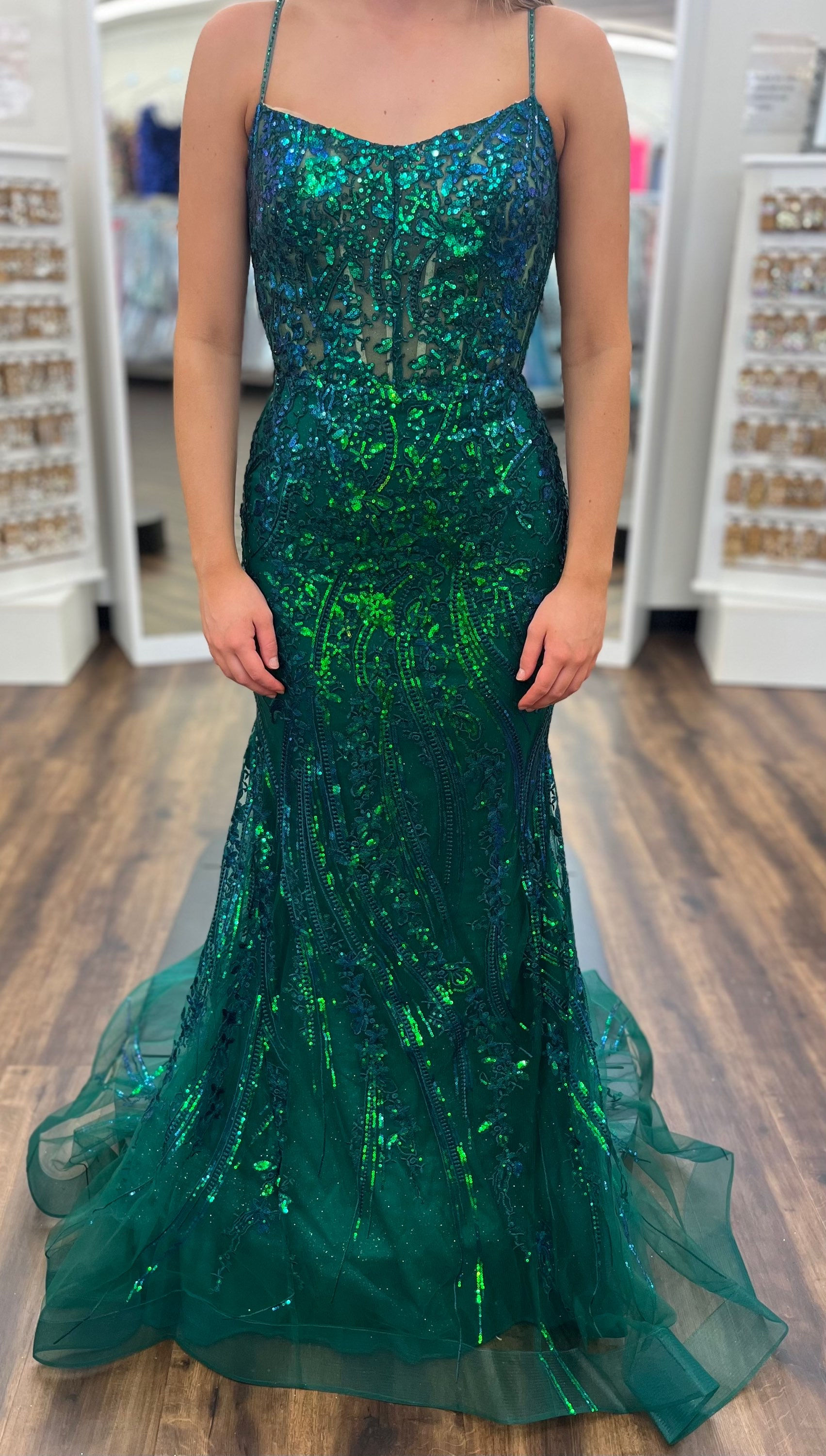 Sherri Hill 54275 Emerald