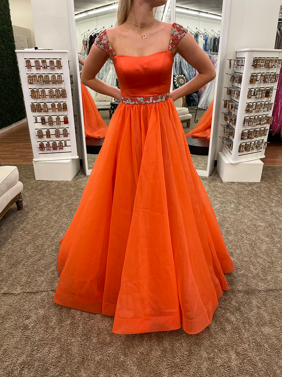 Thumbnail: Sherri Hill 55048 Orange