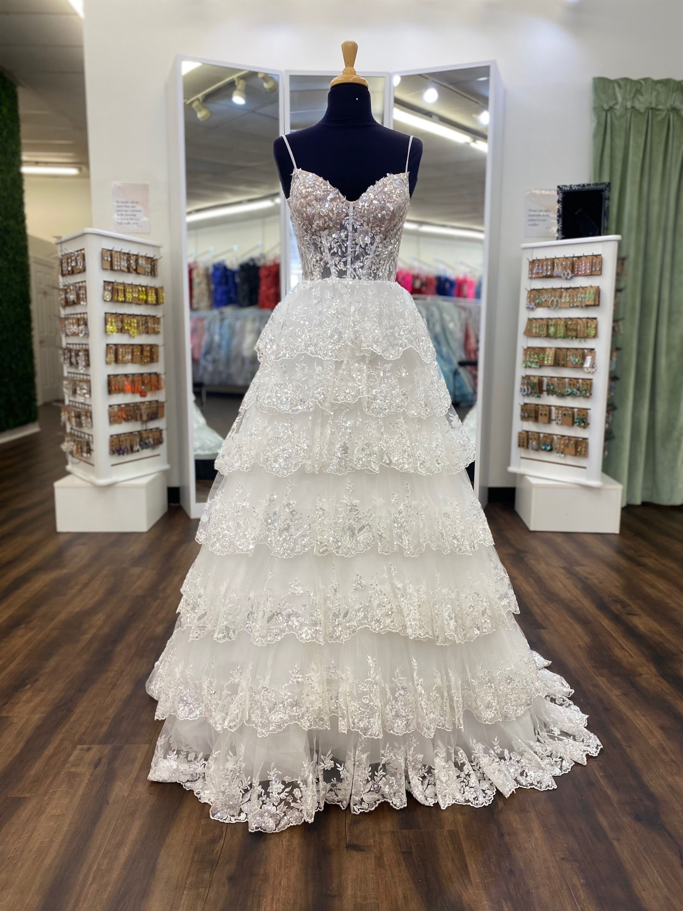Sherri Hill 55925 Ivory
