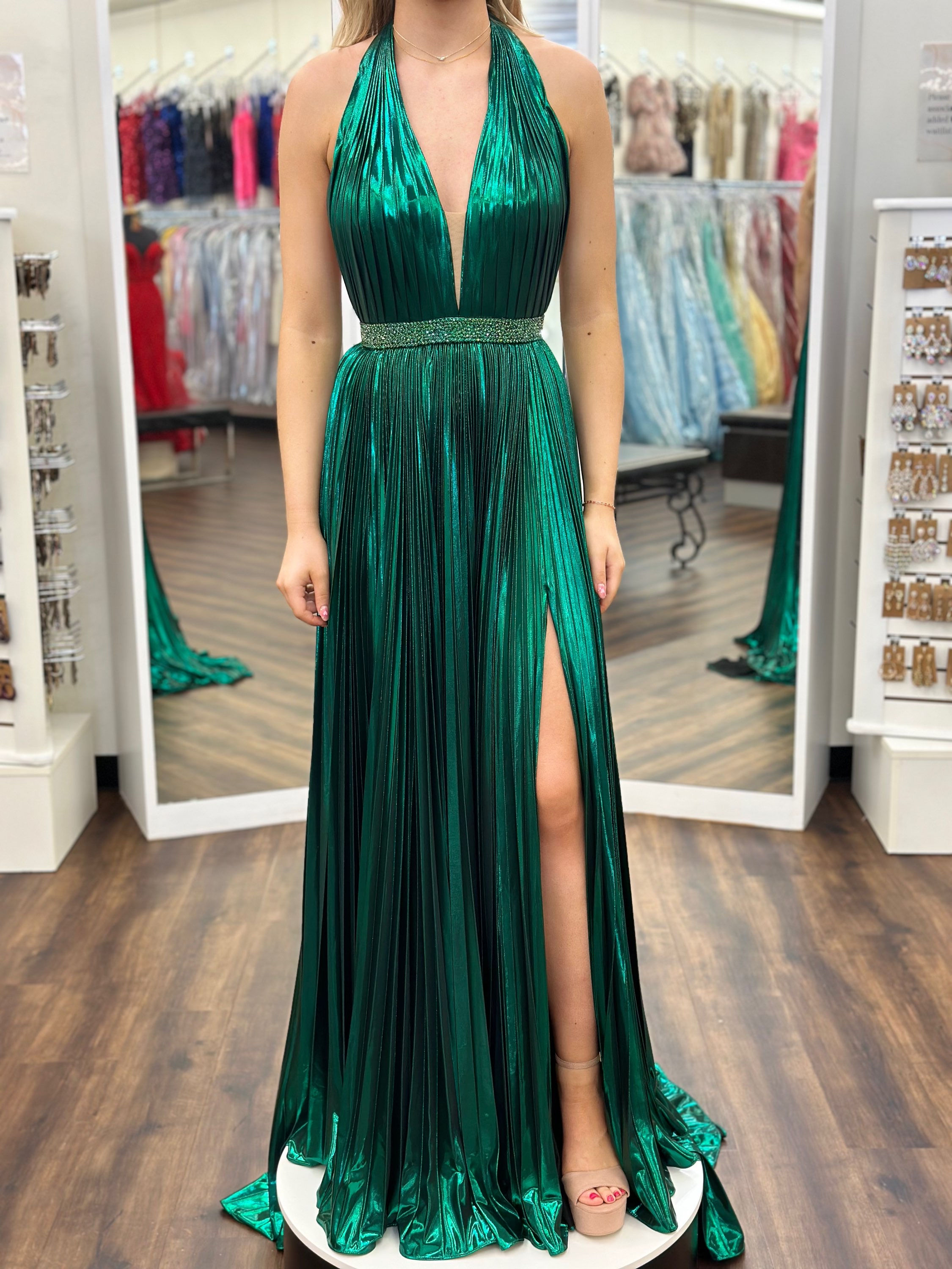 Sherri Hill 56112 Emerald