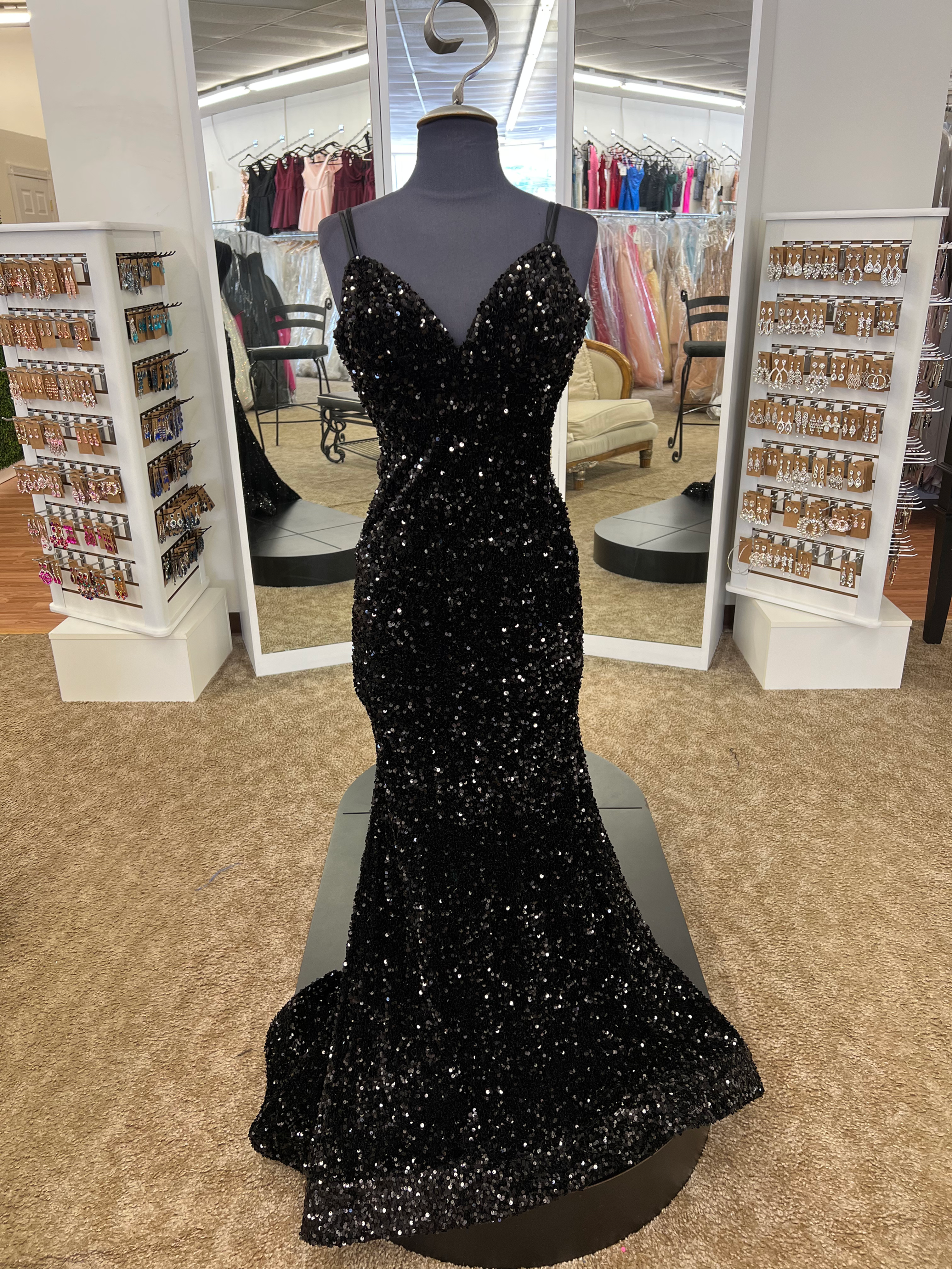 Sherri Hill 55135 Black