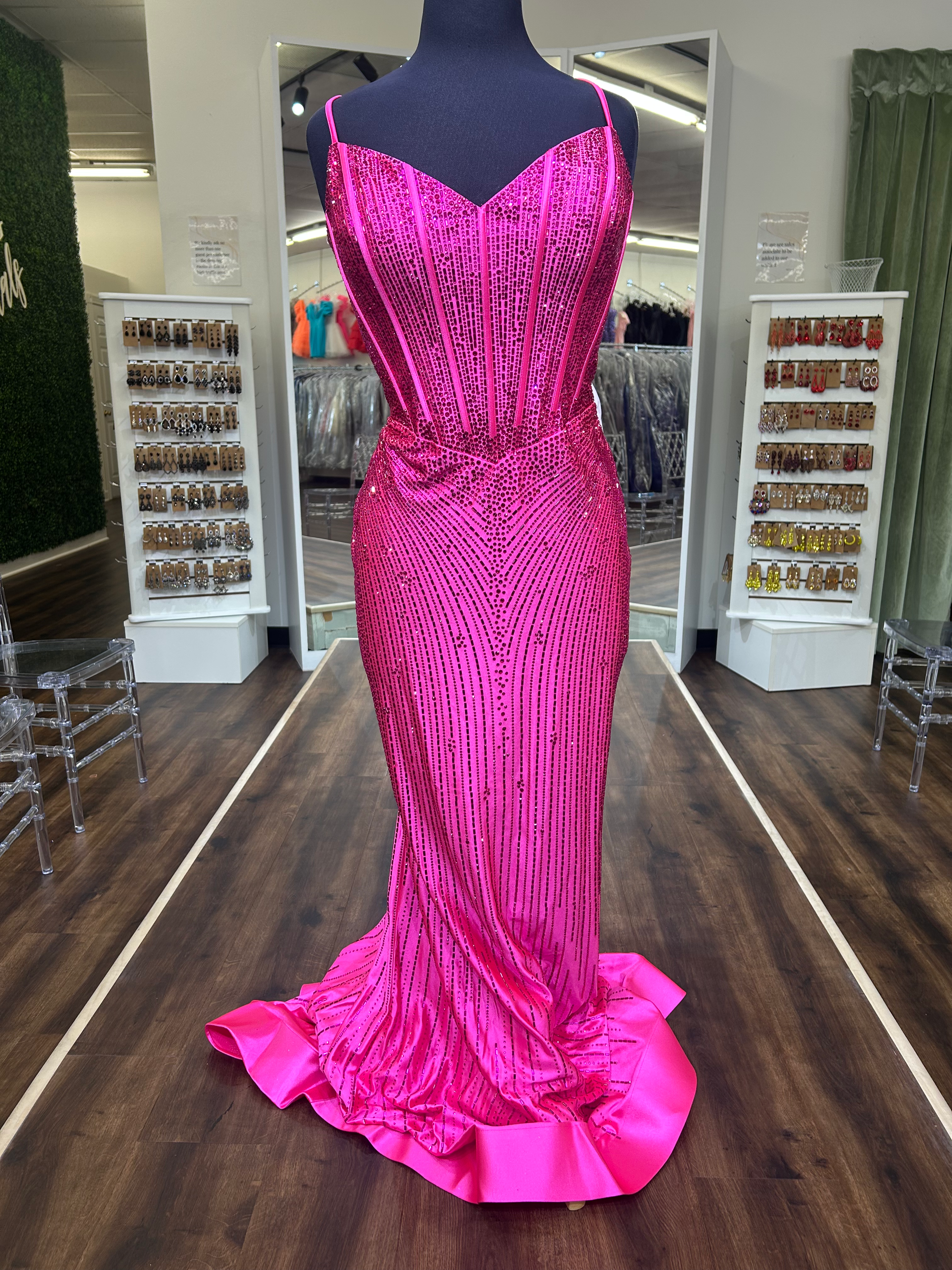 Sherri Hill 57554 Fuchsia/Pink