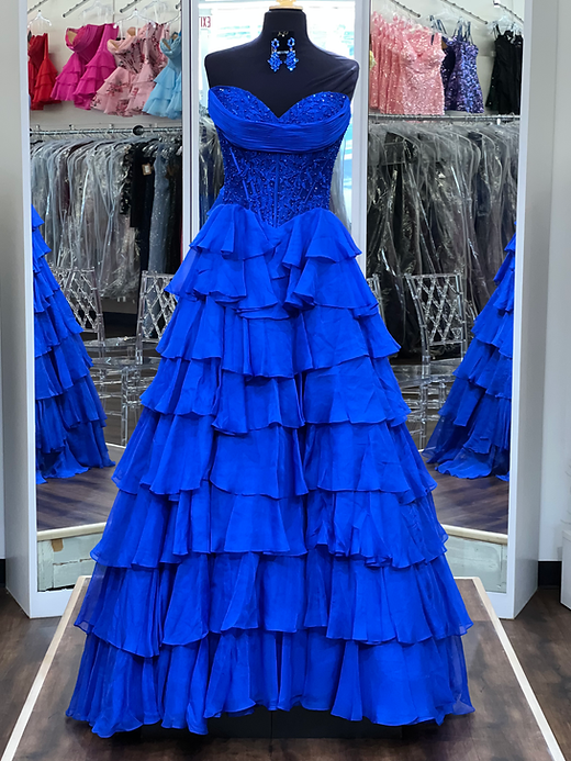 sherri hill prom dresses royal blue Sherri Hill 56149 Prom Dress - Black