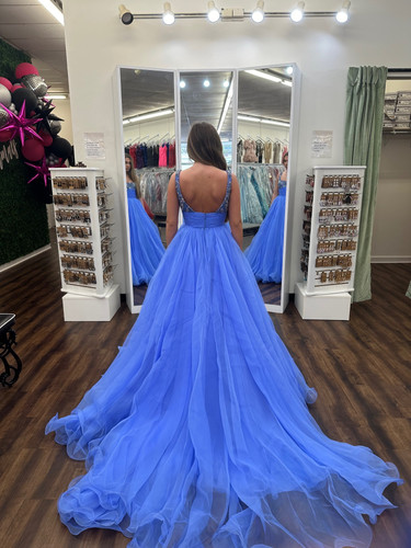 white christmas dresses Sherri Hill Corset Lace Tulle Homecoming Dress 56504 Yellow / 10