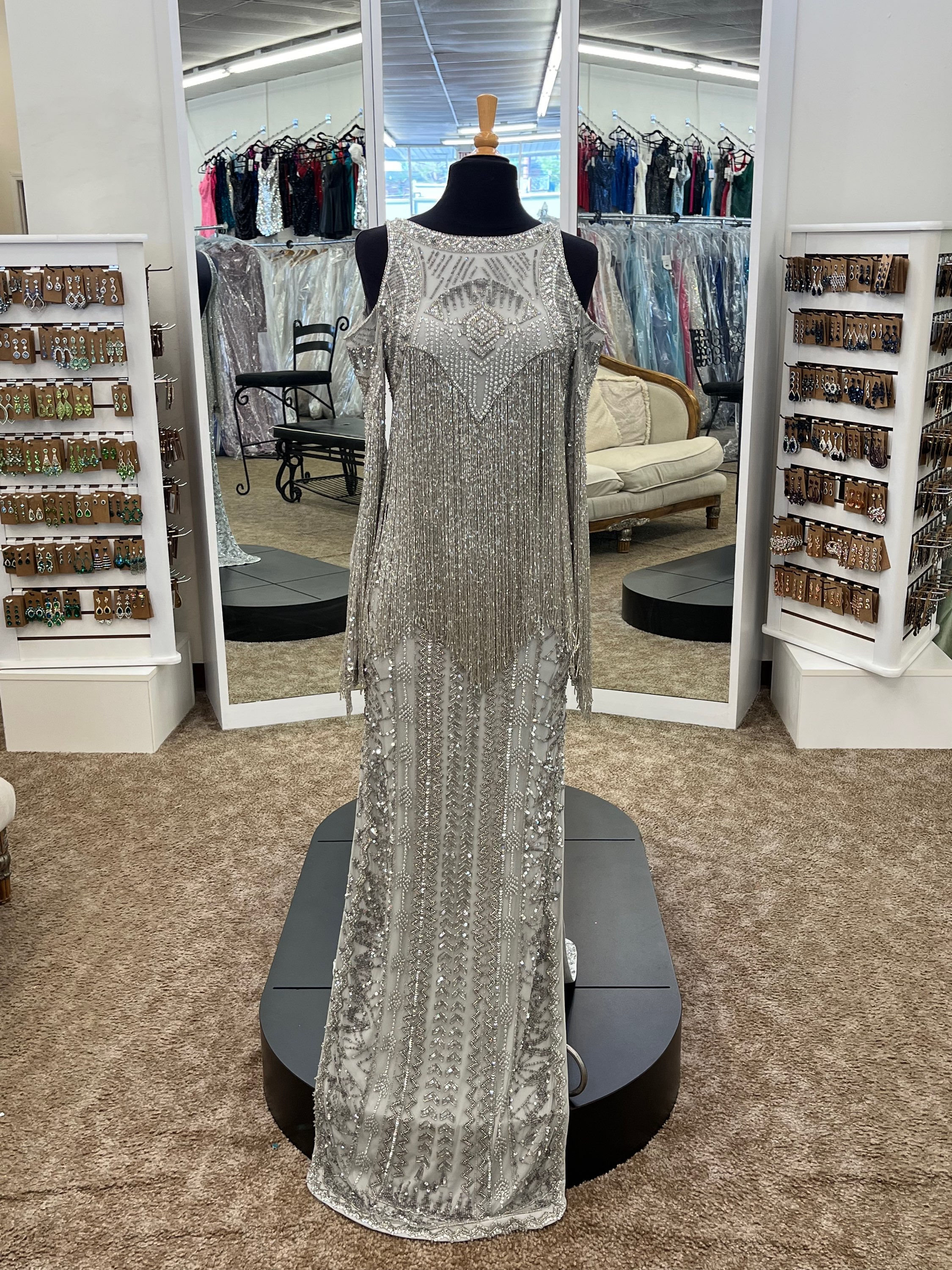 Sherri Hill 53668 Silver