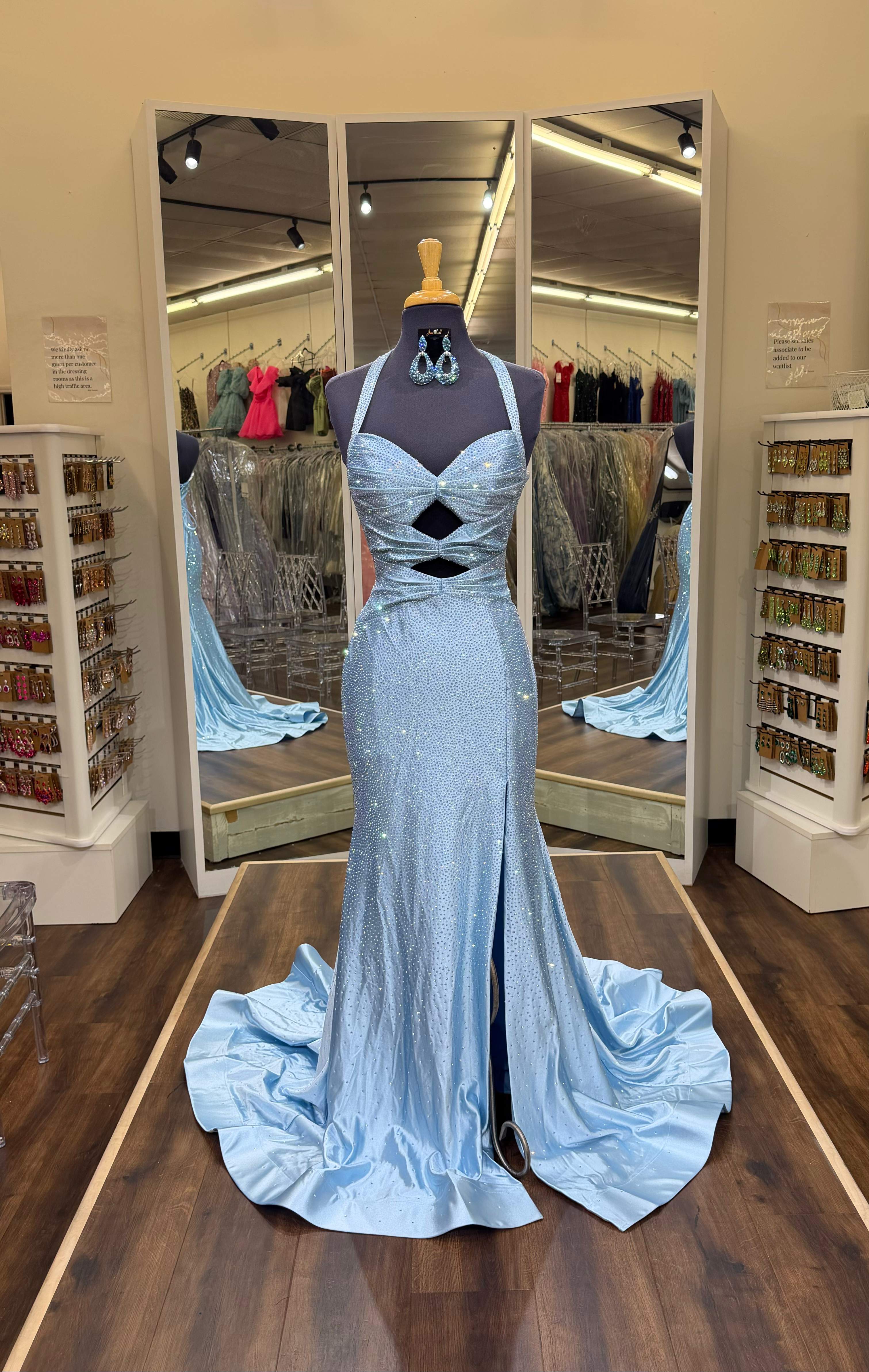 Sherri Hill 57976 Light Blue