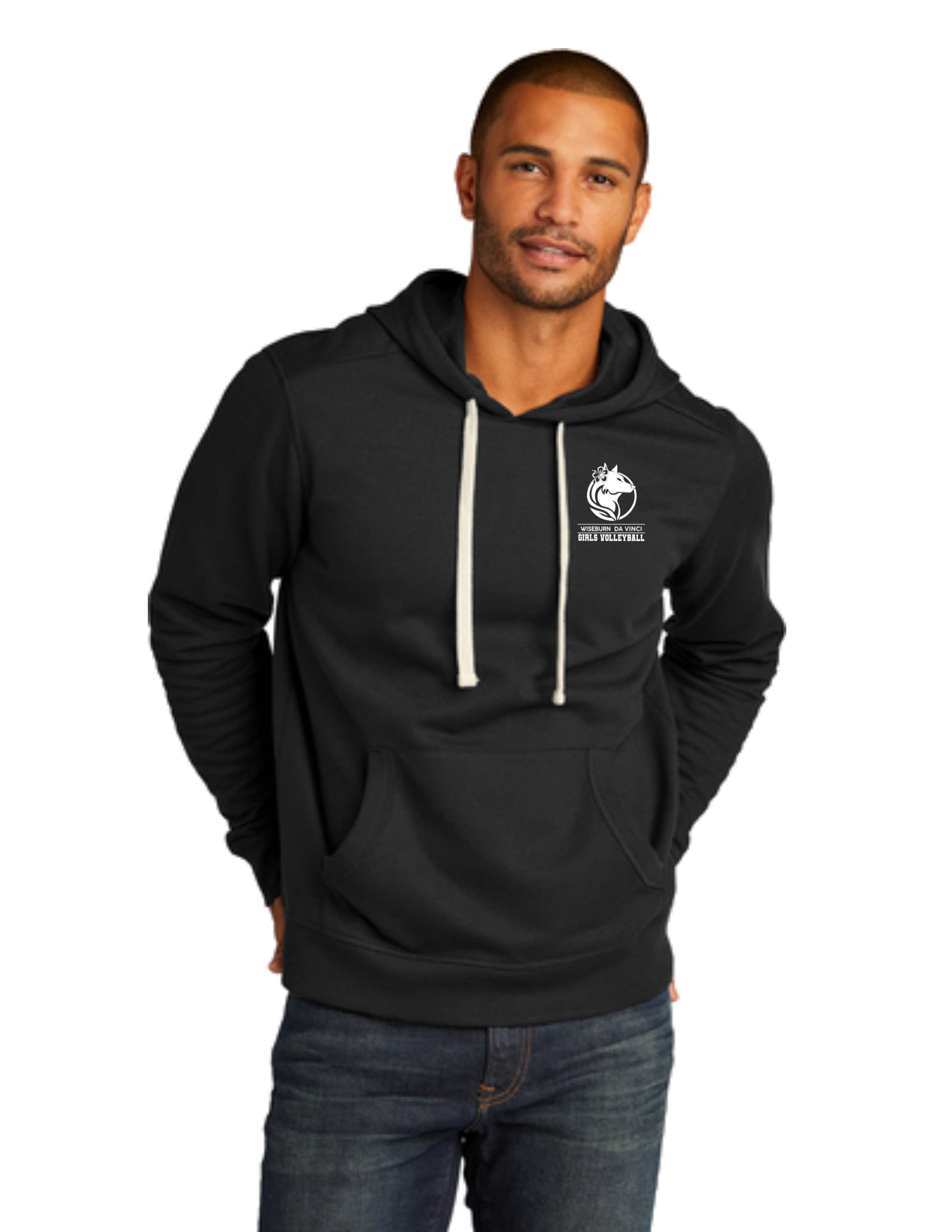 Unisex Pullover Hoodie - Flower Girls Volleyball