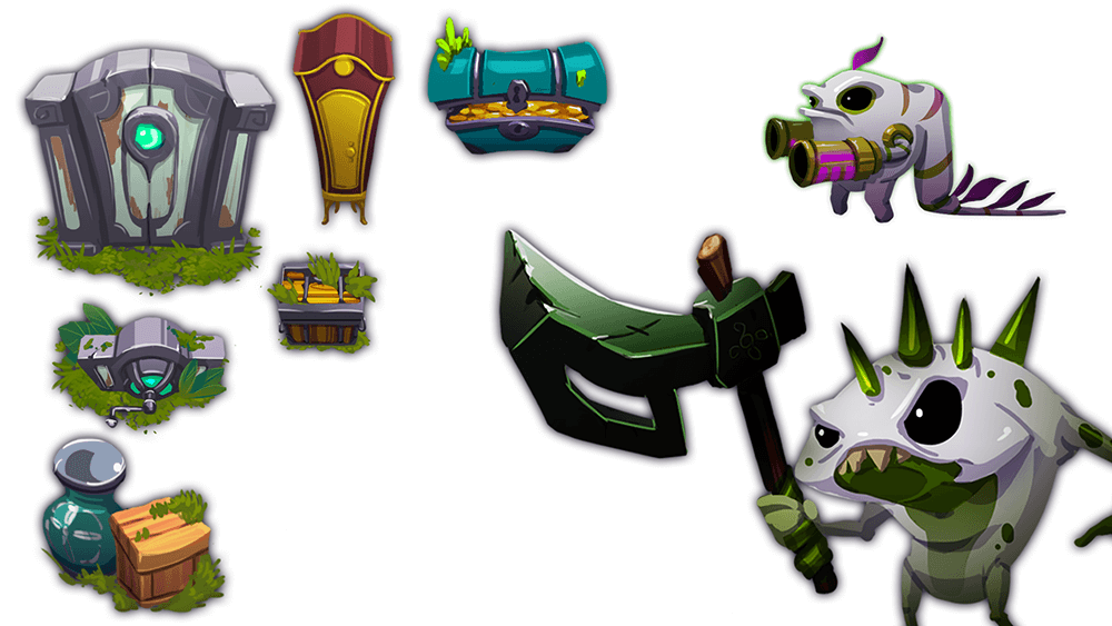 Recherches GPE et Character Design