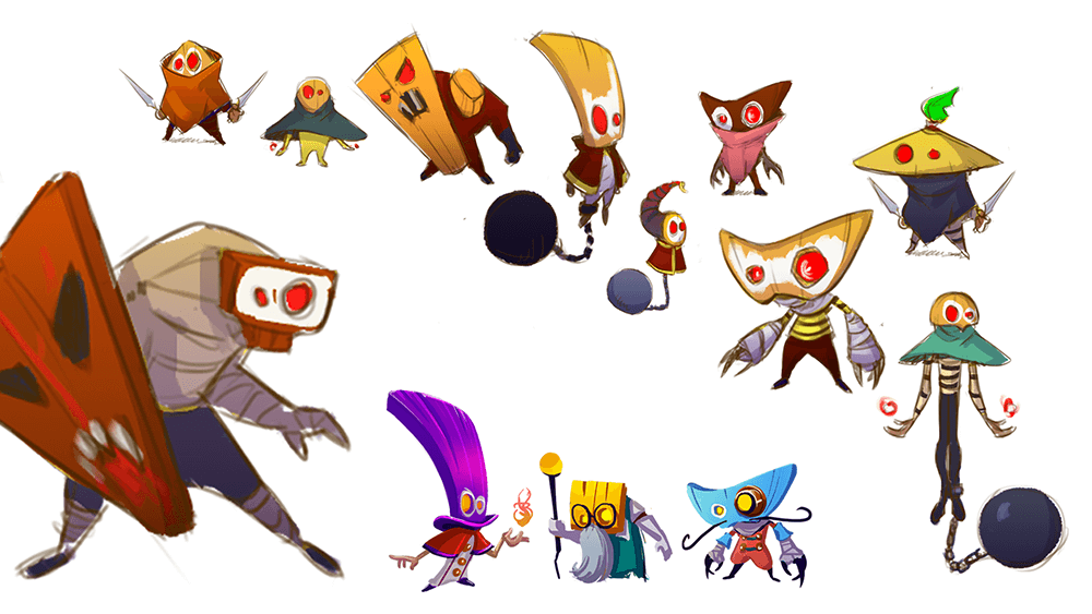 Recherches Character Design