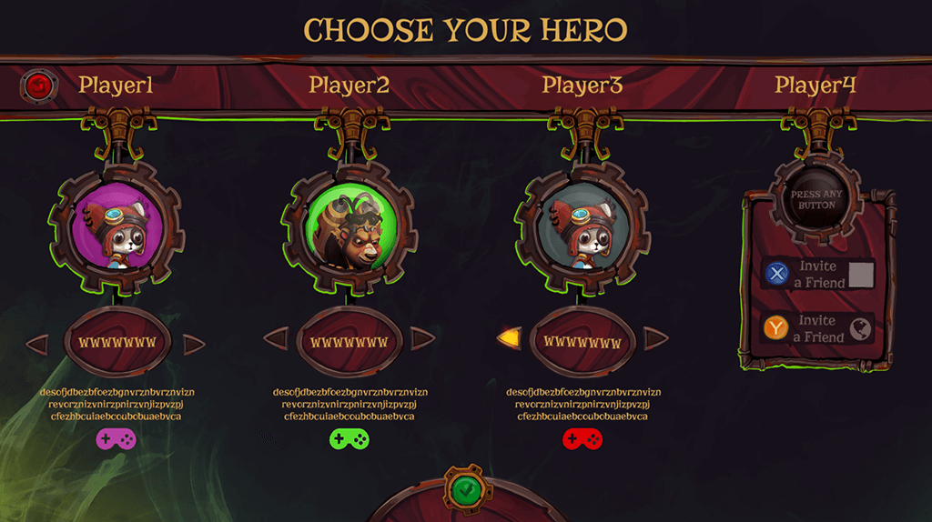 Lobby UI (wip)