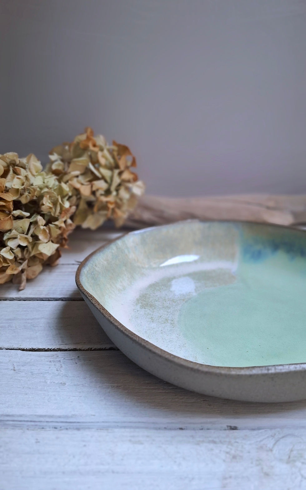 Thumbnail: Large Plate free formed "Soft Breeze" / Sand