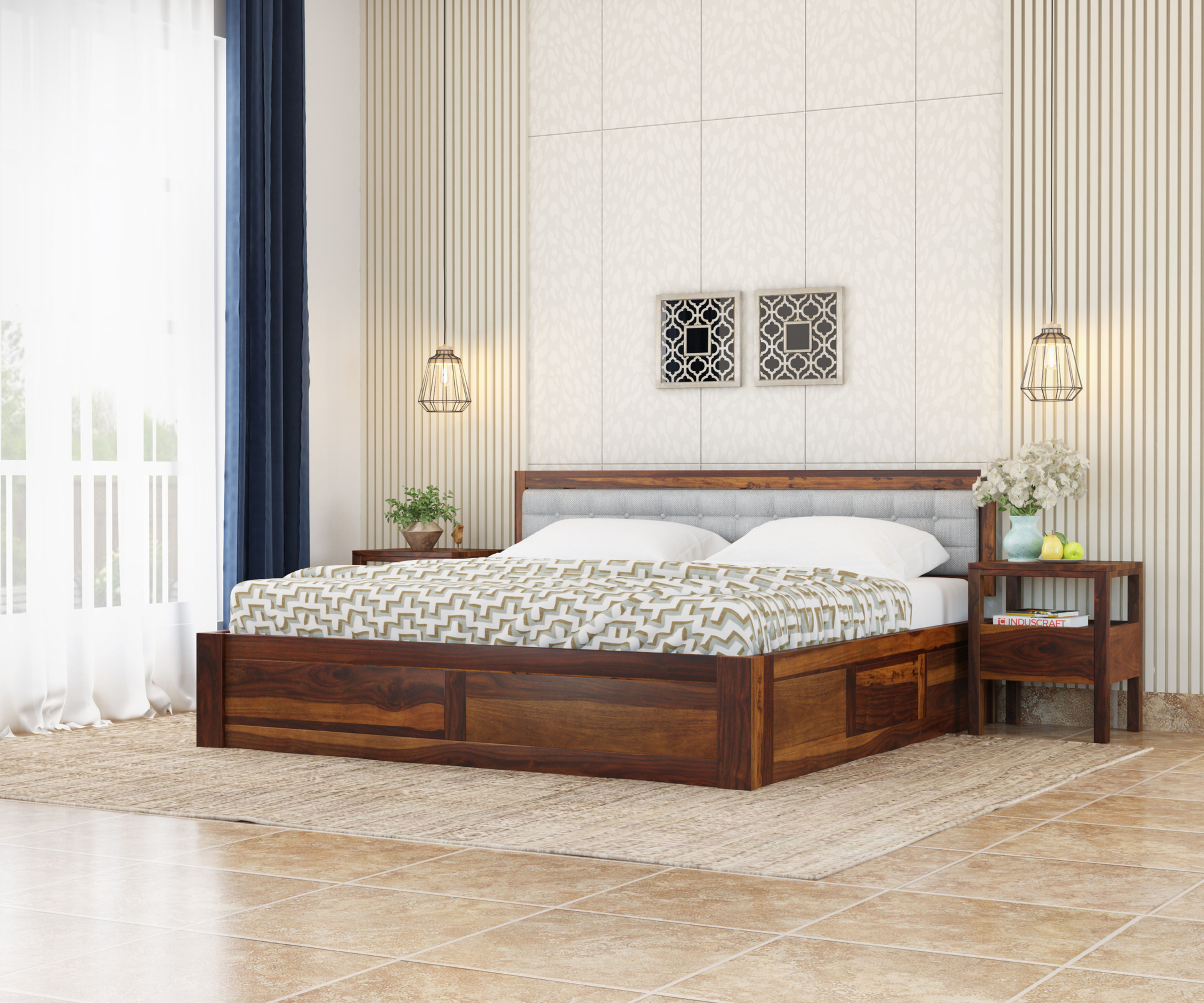 Woofa Hyduralic Queen Size Bed