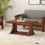 Thumbnail: Yeshua Solid Wood Sofa Set (2+1+1) and coffee table