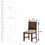 Thumbnail: Cintee Solid Wood 4 Seater Dining Set