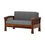 Thumbnail: Yeshua Solid Wood Sofa Set (2+1+1) and coffee table