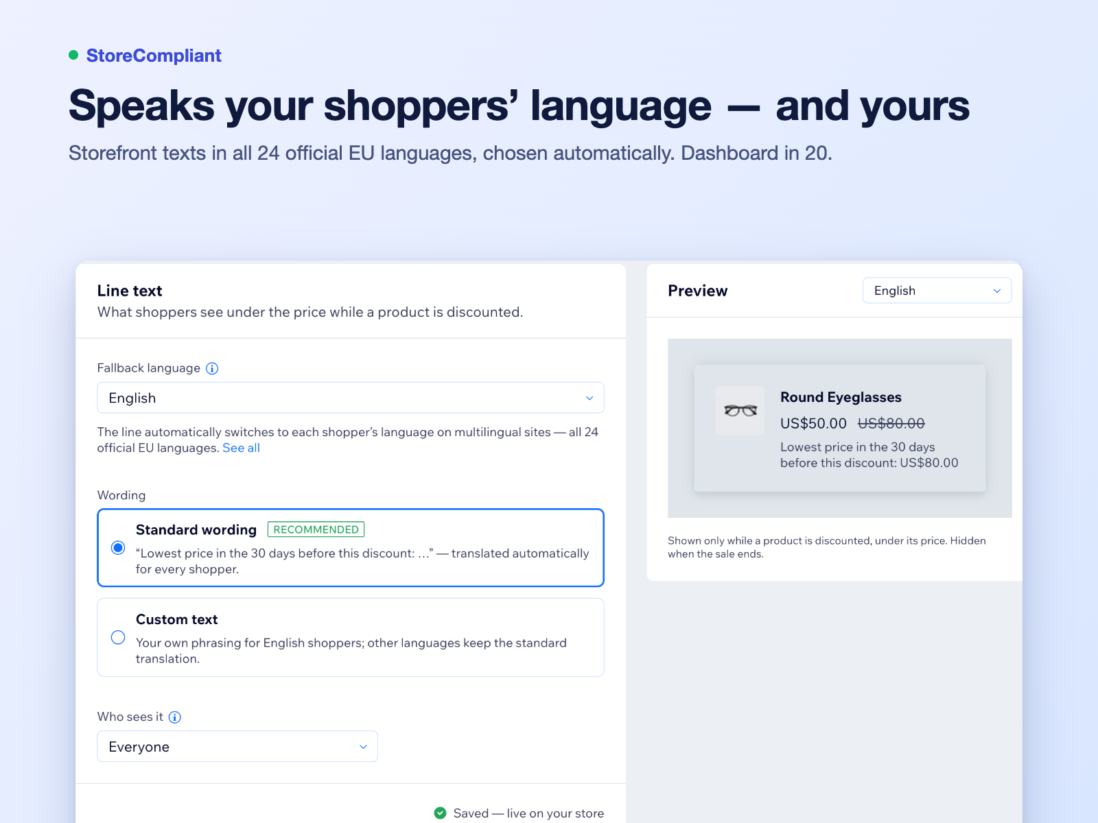 StoreCompliant: EU Shop Rules screenshot 6