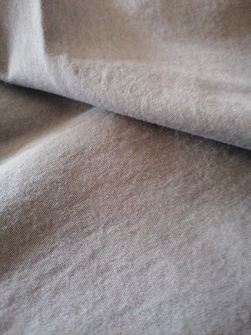 cotton canvas fabric Heavy canvas mouse grey wash Designers Guild