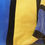Thumbnail: Designers Guild velvet Yellow Royal blue Black wide stripes