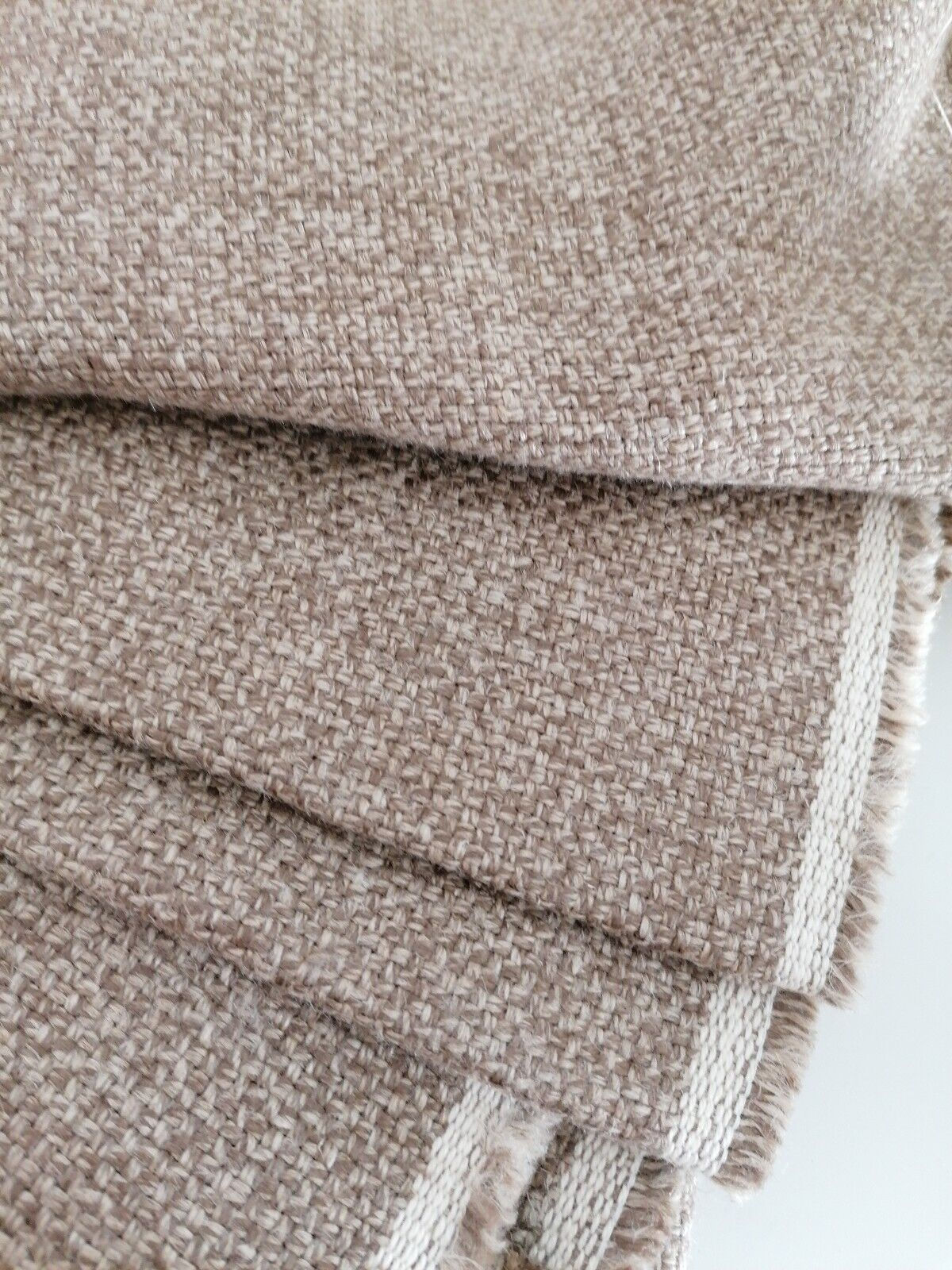 PURE linen Fabric woven collection designer cloth De Le Cuona