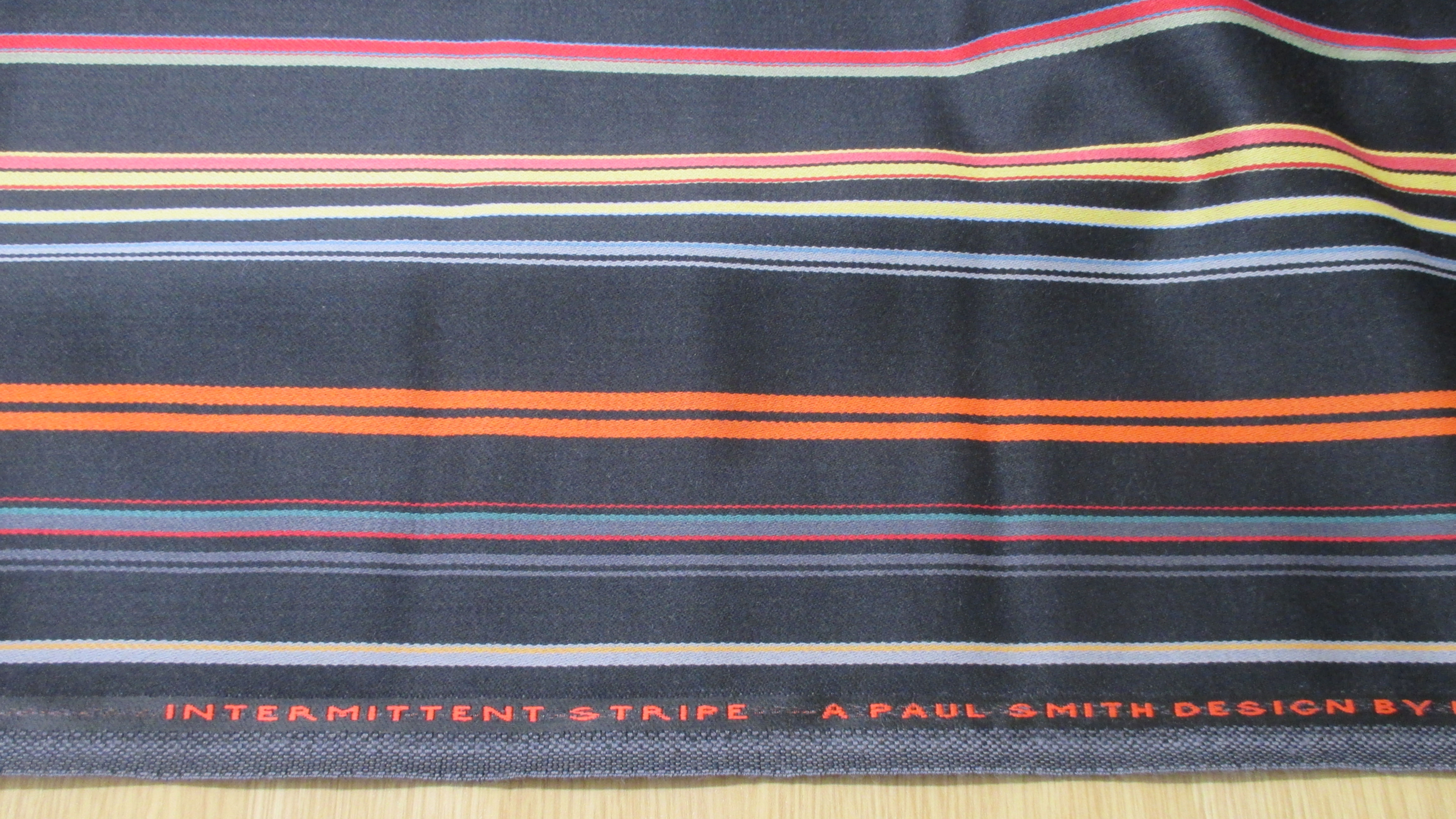 Paul Smith Intermittent stripe Wool fabric maharam