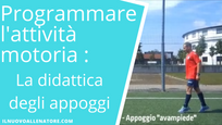 Programmare l'attività motoria Lezione n°3 -La didattica degli appoggi