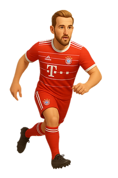 Kane Bayern Munich running