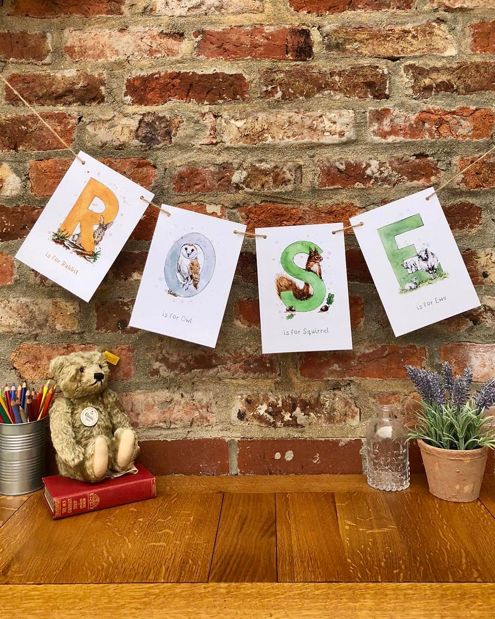 Thumbnail: Personalised Name Bunting