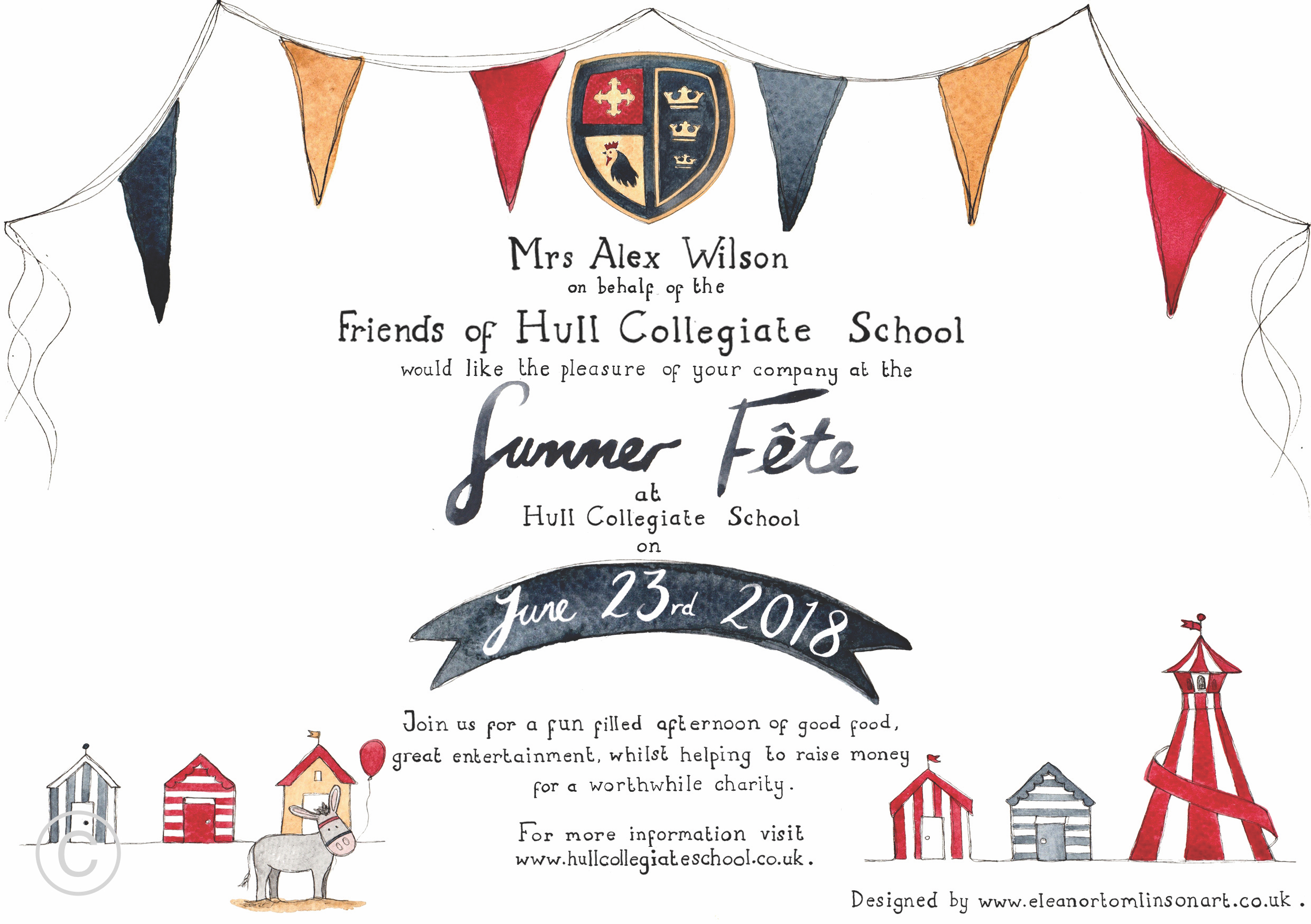 FoHCS SUMMER FETE INVITATIONS