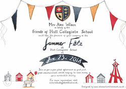 FoHCS SUMMER FETE INVITATIONS