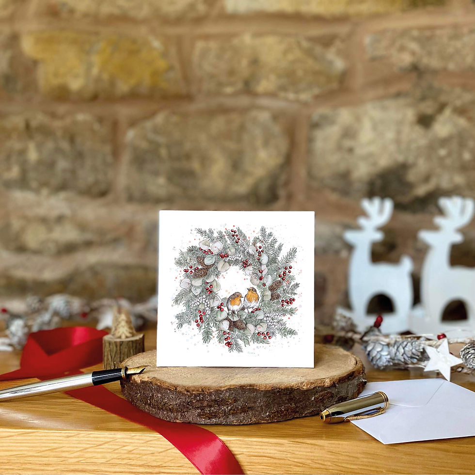Thumbnail: Merry & Berry | Card Design | Pack of 10
