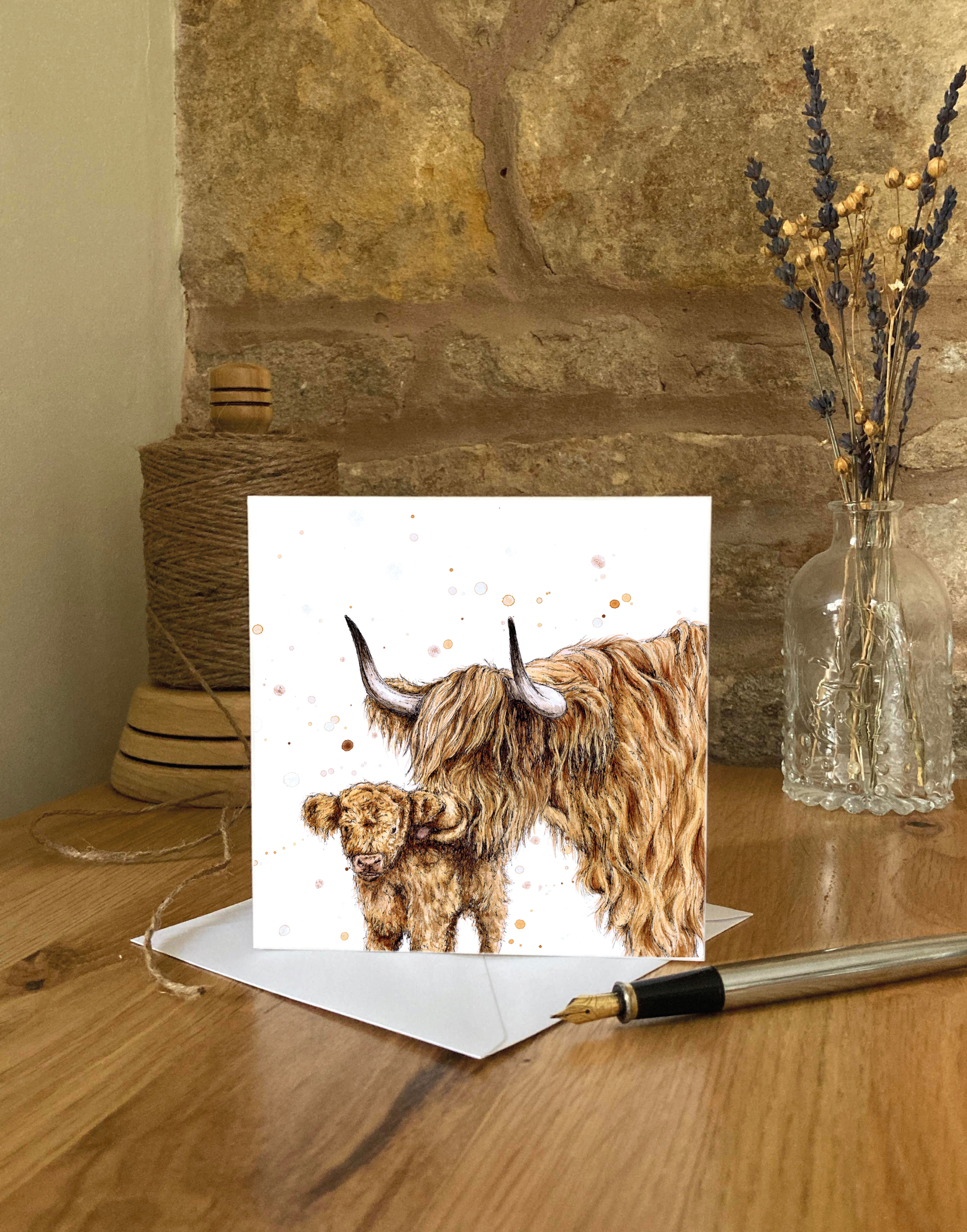 Highland Kiss | Card Design