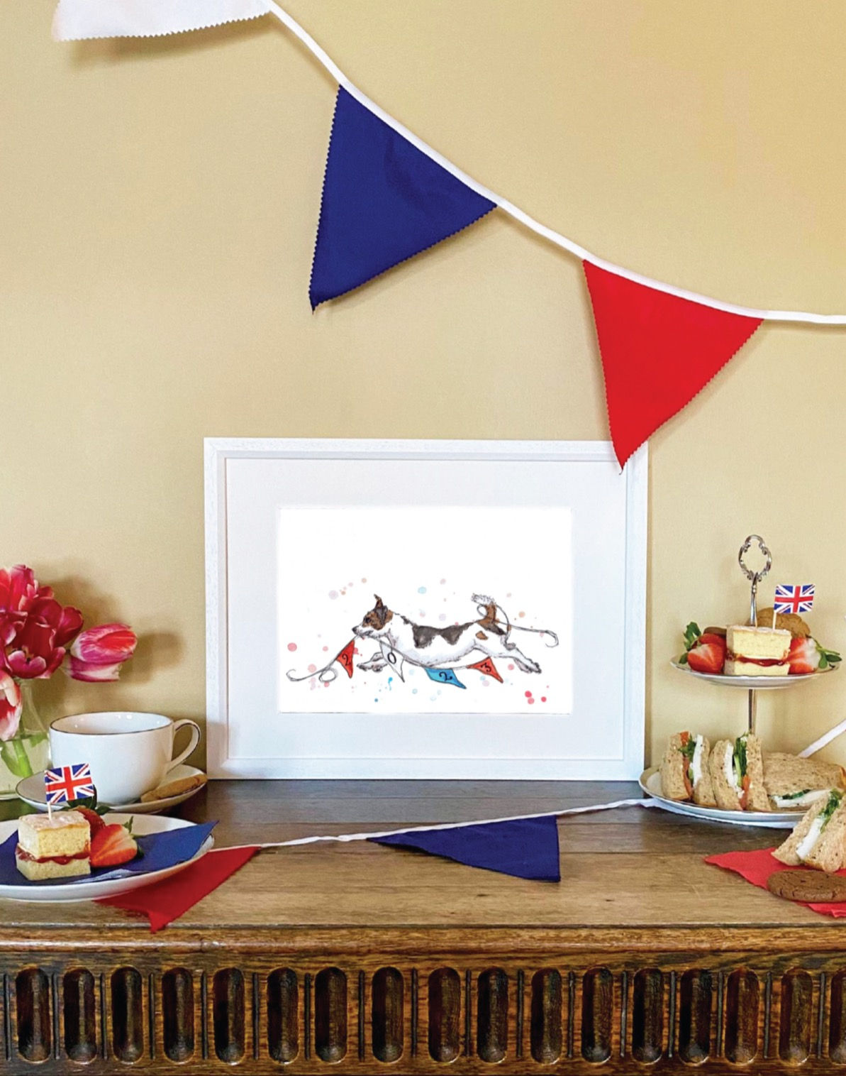 Bunting Bedlam | Signed Limited Edition Print