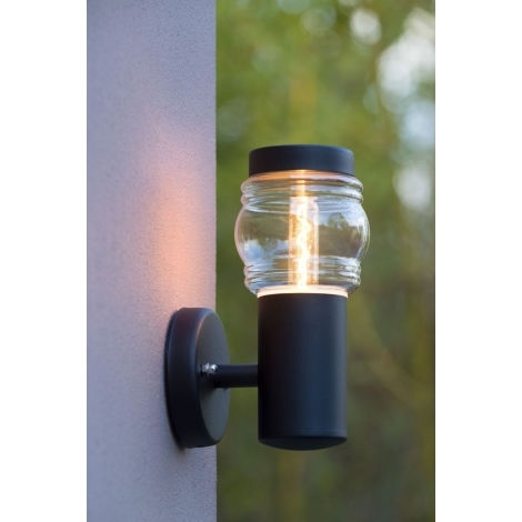 Thumbnail: LUC 11806 01 30 MIRANE WALL LIGHT BLK