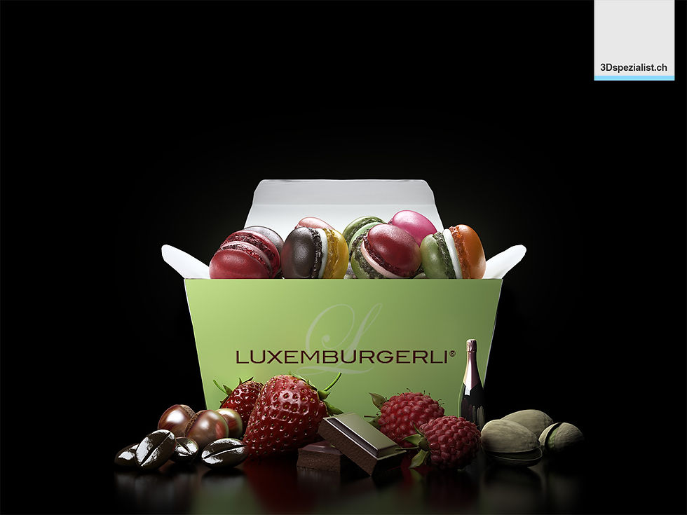 3D PRODUKT VISUALISIERUNG