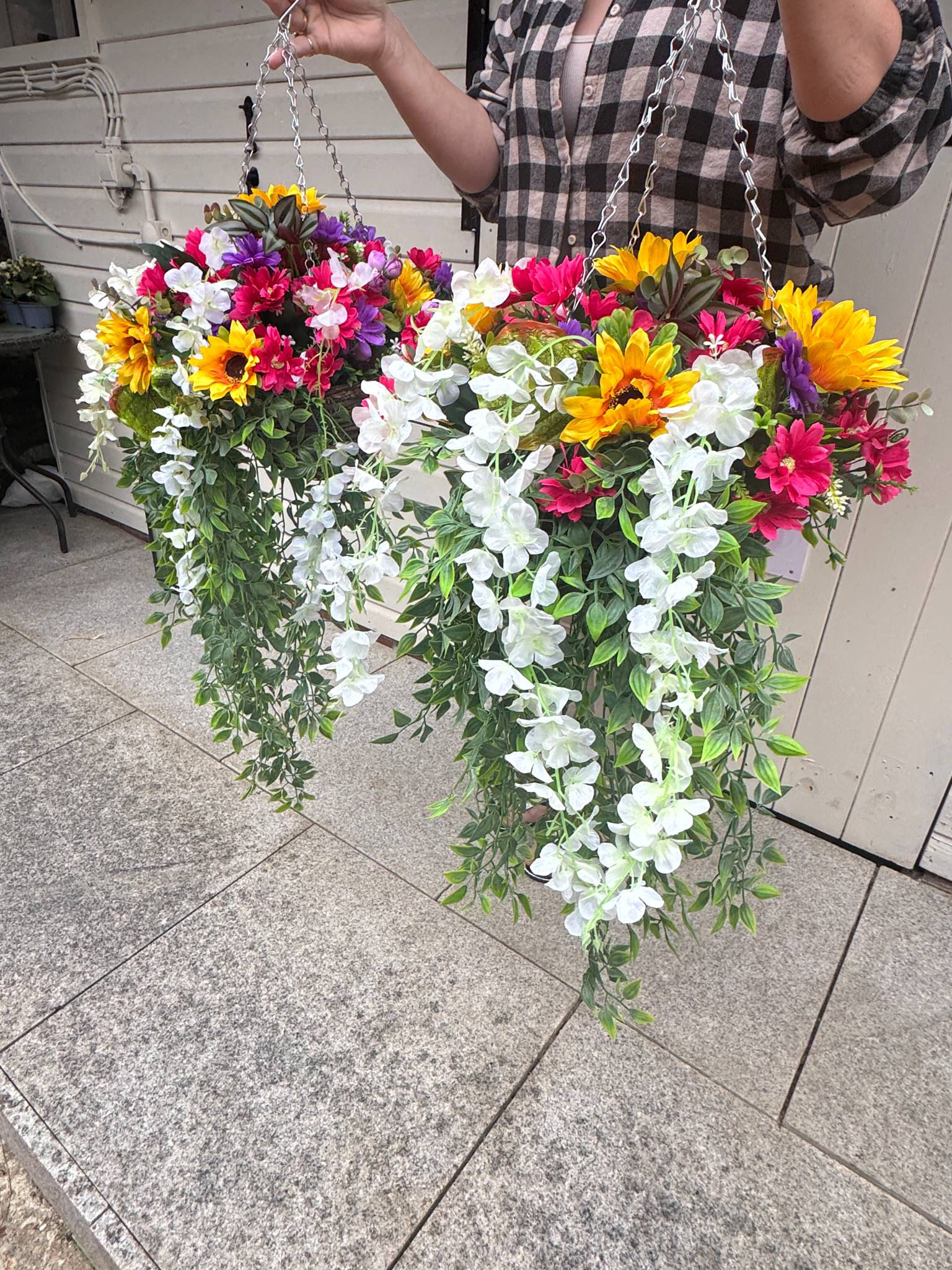 Artificial Hanging Baskets